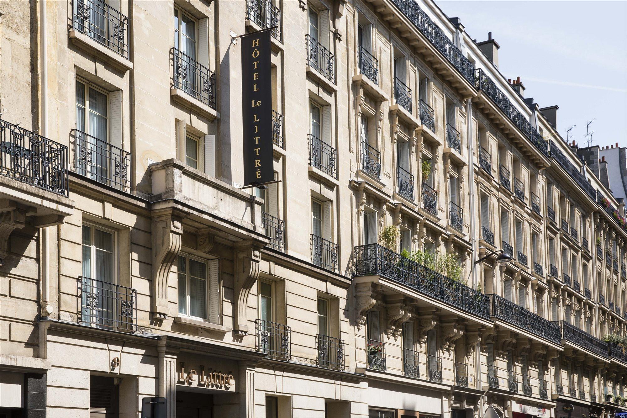 Le Littre Hotel Paris Exterior photo